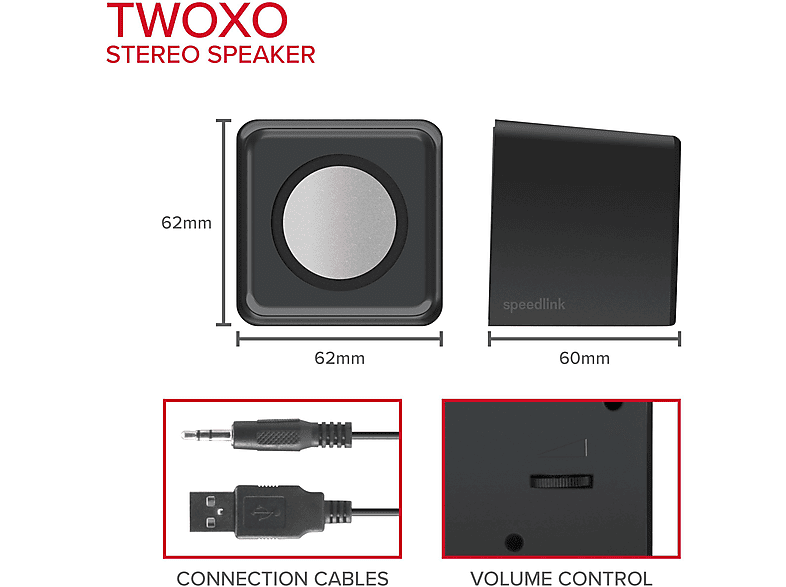 Thumbnail - SPEEDLINK TWOXO Lautsprecher