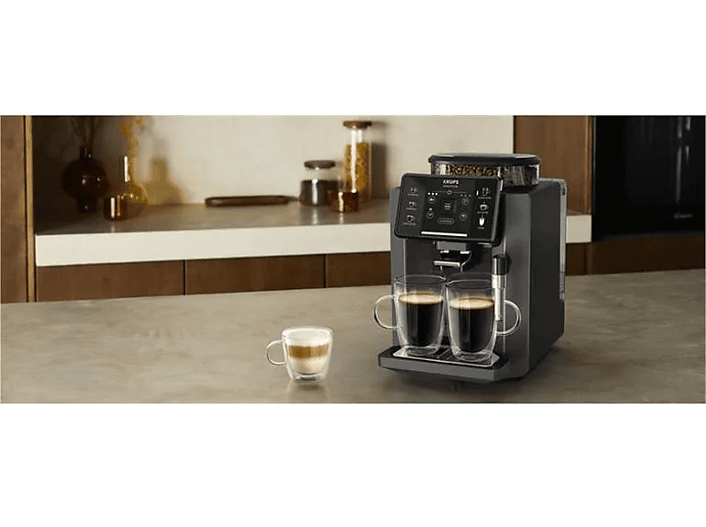 KRUPS Sensation C50 Tam Otomatik Espresso Makinesi Kömür Siyahı_5