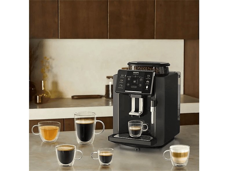 KRUPS Sensation C50 Tam Otomatik Espresso Makinesi Kömür Siyahı_6