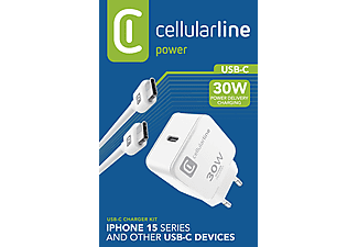 CELLULARLINE 30W ( Adaptör + C2C Kablo ) Şarj Kiti_1