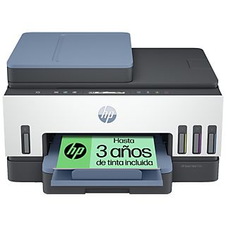 Impresora Multifunción - HP Smart Tank 7306, WiFi, Bluetooth, USB, Hasta 3 años de tinta incluida, doble cara