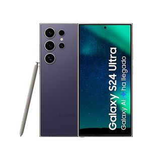 Móvil - Samsung Galaxy S24 Ultra, Titanium  Violet, 1TB, 12GB RAM, 6.8" QHD+, con IA, S Pen, Qualcomm Snapdragon 8, 5000mAh, Android 14