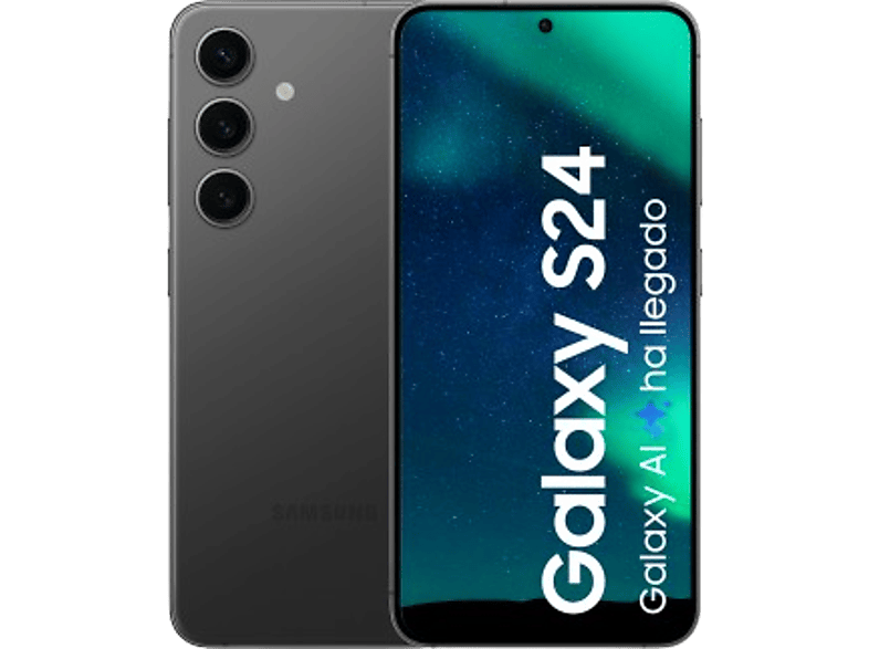 Samsung Galaxy S24, Onyx, 256GB, 8GB RAM, 6.2 FHD+, con IA, Exynos 2400, 4000 mAh, Android 14