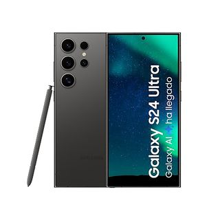 Móvil - Samsung Galaxy S24 Ultra, Titanium Black, 512GB, 12GB RAM, 6.8" QHD+, con IA, S Pen, Qualcomm Snapdragon 8, 5000mAh, Android 14