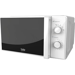 Microondas - Beko MOC20100WFB, 700W, 5 Niveles de Potencia, 20 l, Blanco