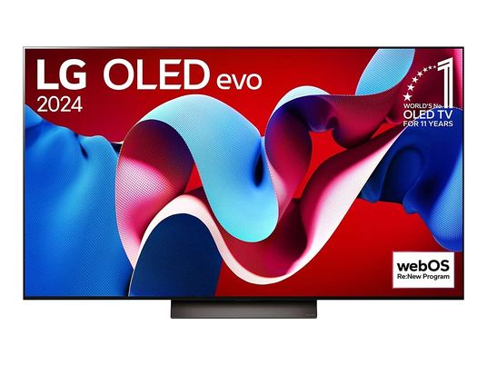 LG OLED77C47LA TV (Flat, 77 " / 195 cm, UHD 4K, Smart TV, webOS)