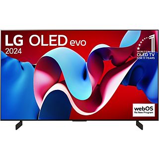 LG OLED42C47LA TV (Flat, 42 " / 106 cm, UHD 4K, Smart TV, webOS)