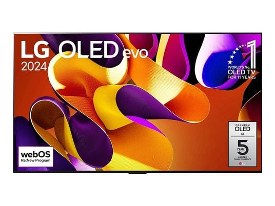LG OLED55G48LW TV (Flat, 55 " / 139 cm, UHD 4K, Smart TV, webOS)