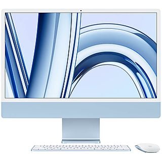 APPLE iMac 24", Chip M3, 8 CPU 8 GPU, 256GB Blu