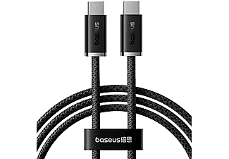BASEUS Dynamic 3 Hızlı Şarj Özellikli Type-C to Type-C 100W Kablo 1m Siyah