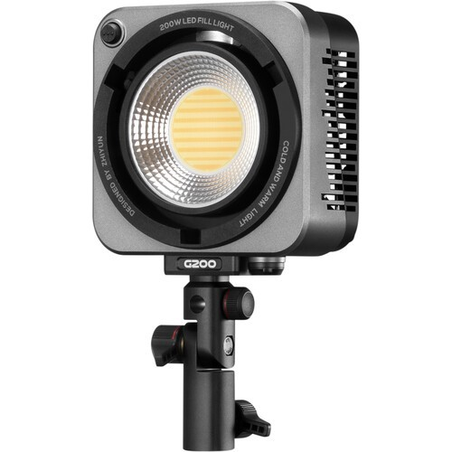ZHIYUN Molus G200 LED Işık 200 W Gri