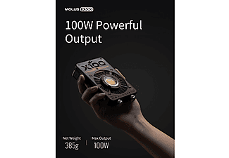 ZHIYUN Molus X100 Combo LED Işık 100 W Siyah_16