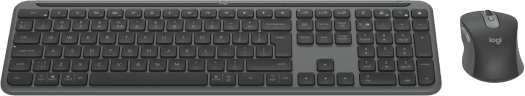 LOGITECH Signature Slim Combo MK950 billentyűzet és egér szett, BT+USB, US Angol, grafitszürke (920-012490)