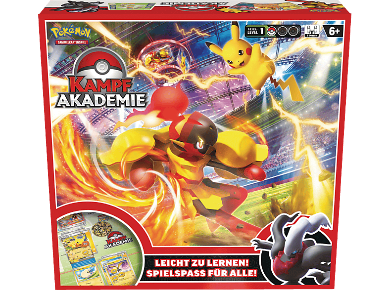 Pokémon Company International Pokémon-Sammelkartenspiel: Kampfakademie (Pikachu-ex, Crimanzo-ex & Darkrai-ex) 2024 Sammelkartenspiel