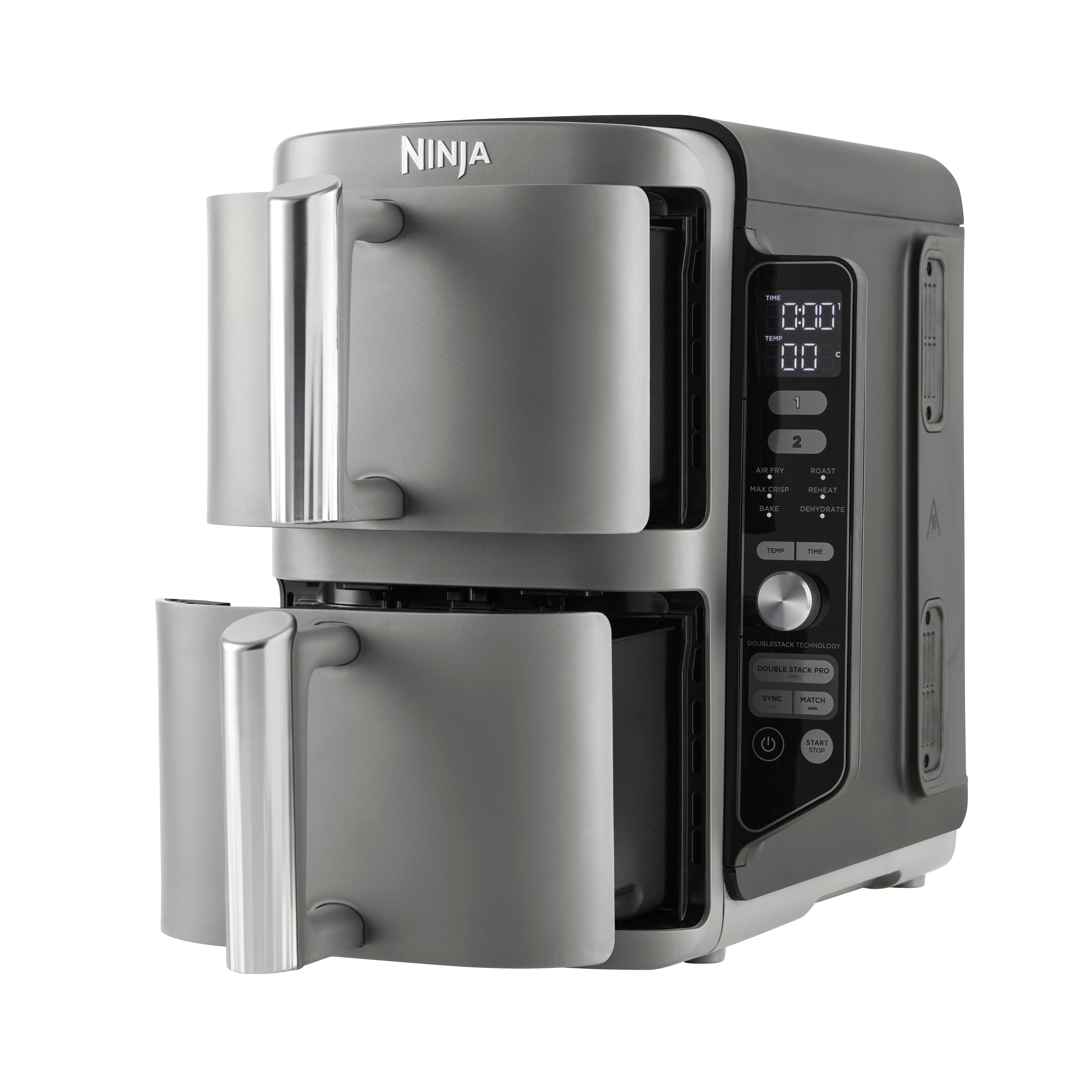 NINJA SL400EU Double Stack 2-Ebenen XL Airfryer Heissluftfritteuse 2470 ...