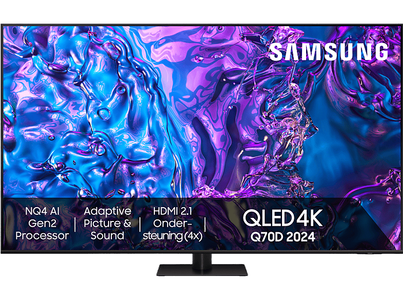 SAMSUNG 85" QLED 4K Smart TV 85Q70D (2024) | MediaMarkt