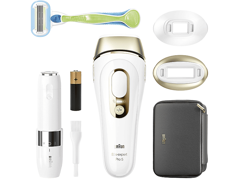 BRAUN PL5146 IPL Silk·Expert Pro 5 2 Başlıklı 400.000 Atımlı Lazer Epilasyon Cihazı Beyaz Gold_7