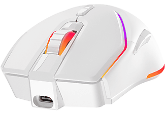 RAMPAGE Vortex M1 Kablosuz/Kablolu RGB Ledli Şarjlı Gaming Oyuncu Mouse Beyaz_4