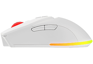 RAMPAGE Vortex M1 Kablosuz/Kablolu RGB Ledli Şarjlı Gaming Oyuncu Mouse Beyaz_5