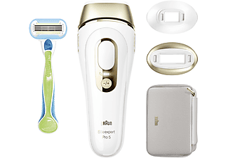 BRAUN PL5152 IPL Silk·Expert Pro 5 2 Başlıklı 400.000 Atımlı Lazer Epilasyon Cihazı Beyaz Gold_7