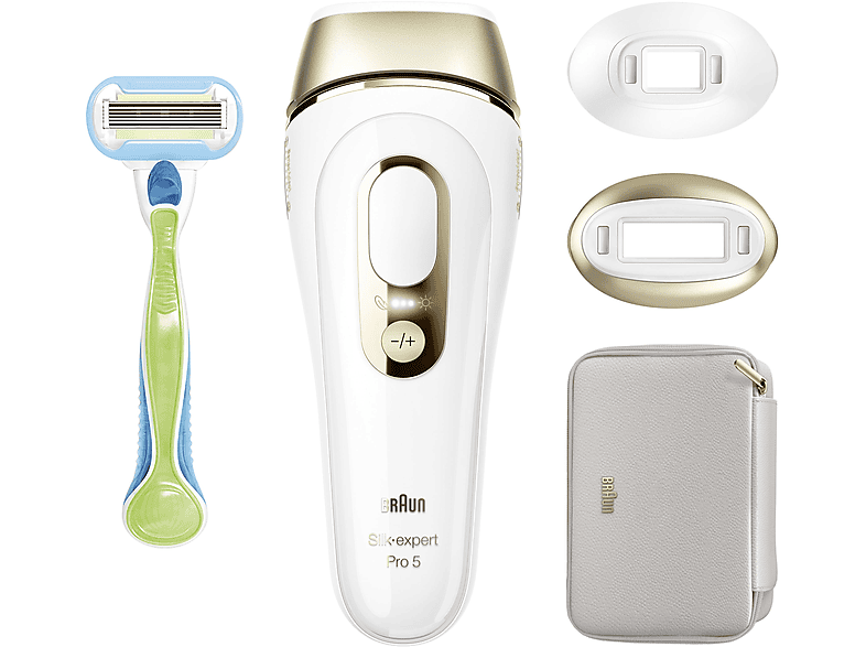 BRAUN PL5152 IPL Silk·Expert Pro 5 2 Başlıklı 400.000 Atımlı Lazer Epilasyon Cihazı Beyaz Gold_7