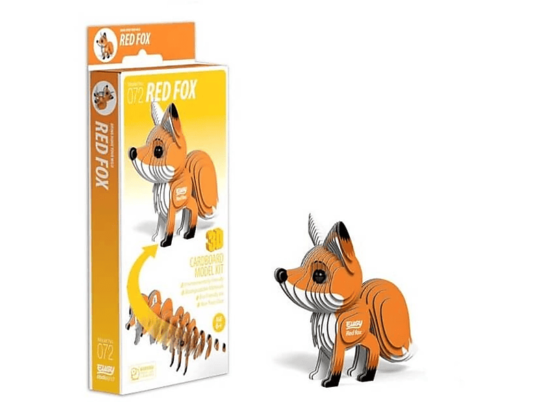 EUGY Róka 3D puzzle