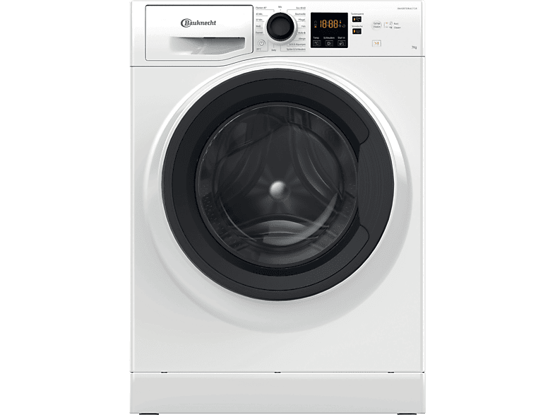BAUKNECHT WM 7 M100 A Waschmaschine (7 kg, 1351 U/Min., A)