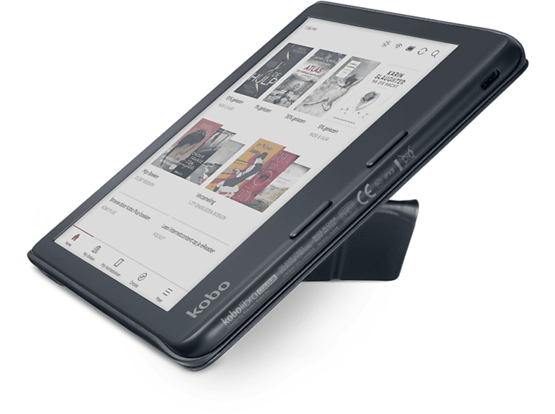 KOBO Sleepcover voor Libra Colour Zwart Beschermhoes | MediaMarkt