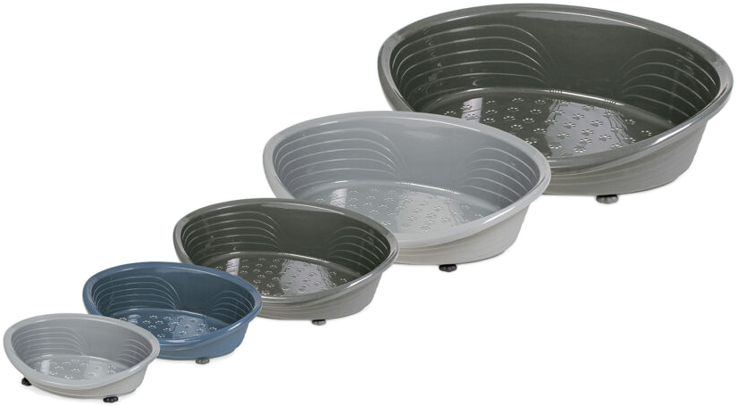 MPS STRAKA 90 műanyag ovális fekhely, 109x83x29cm (S02070500)