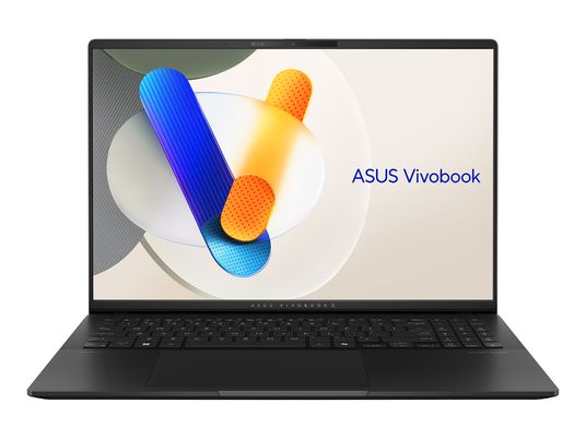 ASUS Vivobook S 16 OLED M5606NA-MX028W, Notebook, mit 16 " Display, AMD Ryzen™ 5 7535HS Prozessor, 16 GB RAM, 512 GB SSD, AMD Radeon™ Onboard Graphics, Neutral Black, Windows 11 Home (64 Bit)