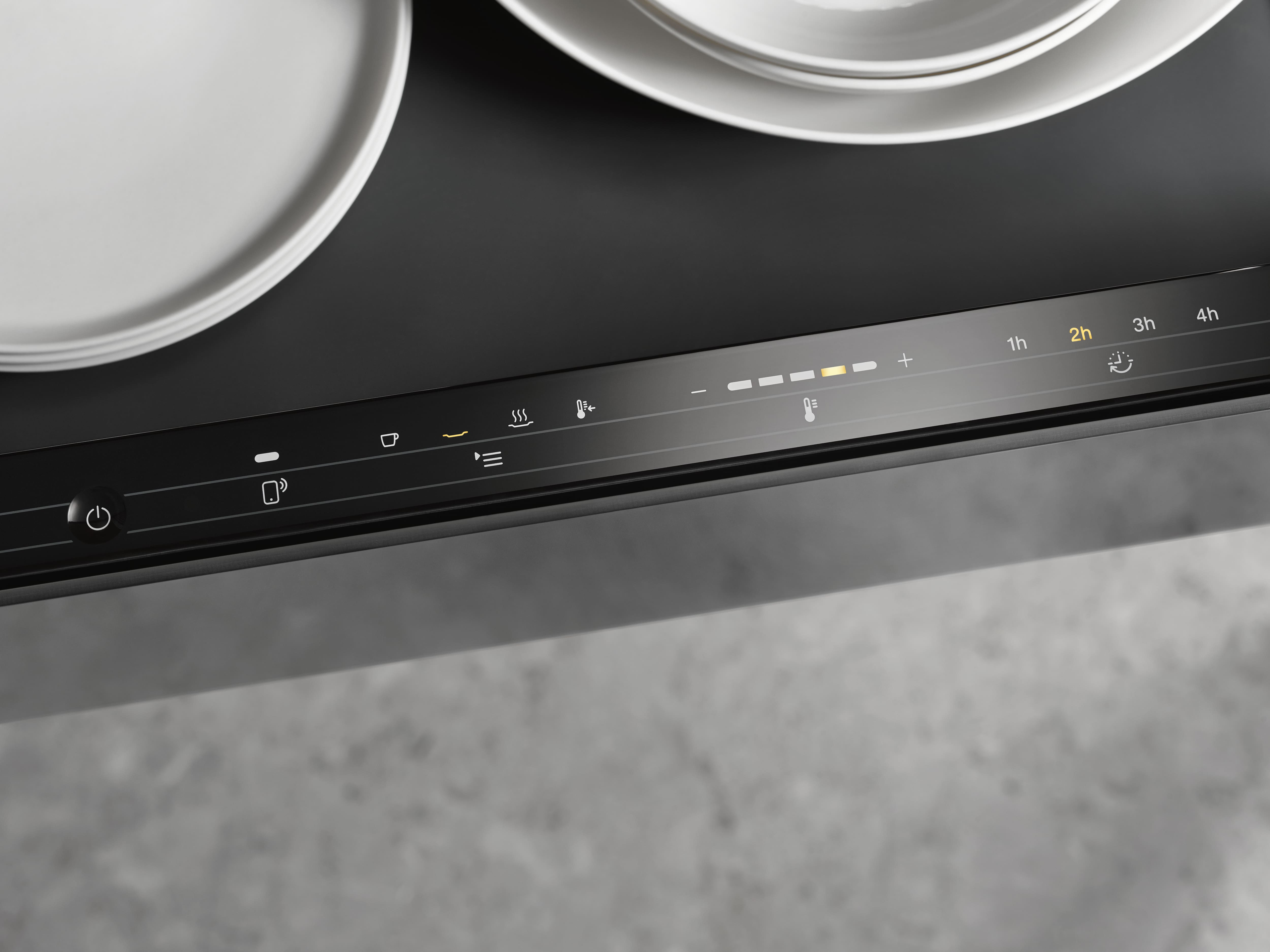 MIELE ESW 7010 125 Gala Edition, Wärmeschublade, Obsidianschwarz matt