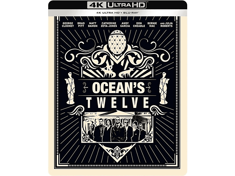 Warner Home Video Ocean's Twelve (steelbook) - 4k Ultra Hd Blu-ray