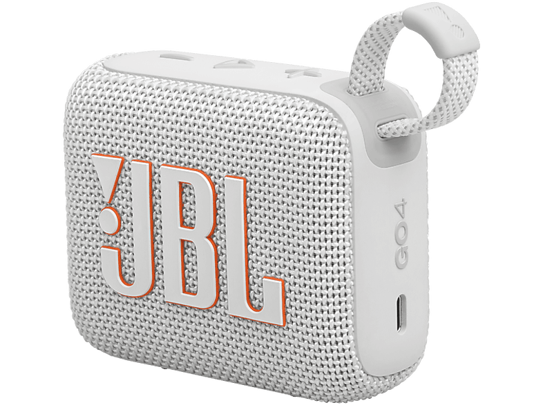 JBL GO 4 WHT bluetooth hangszóró, fehér