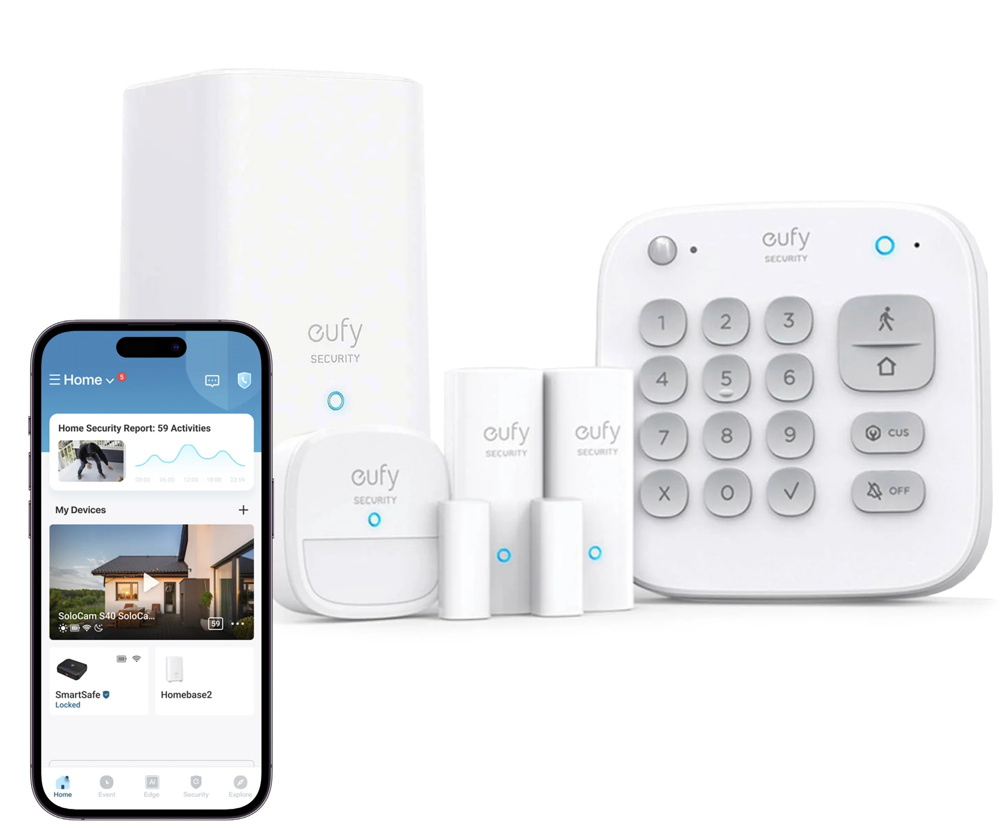 System alarmowy EUFY Home Alarm Kit