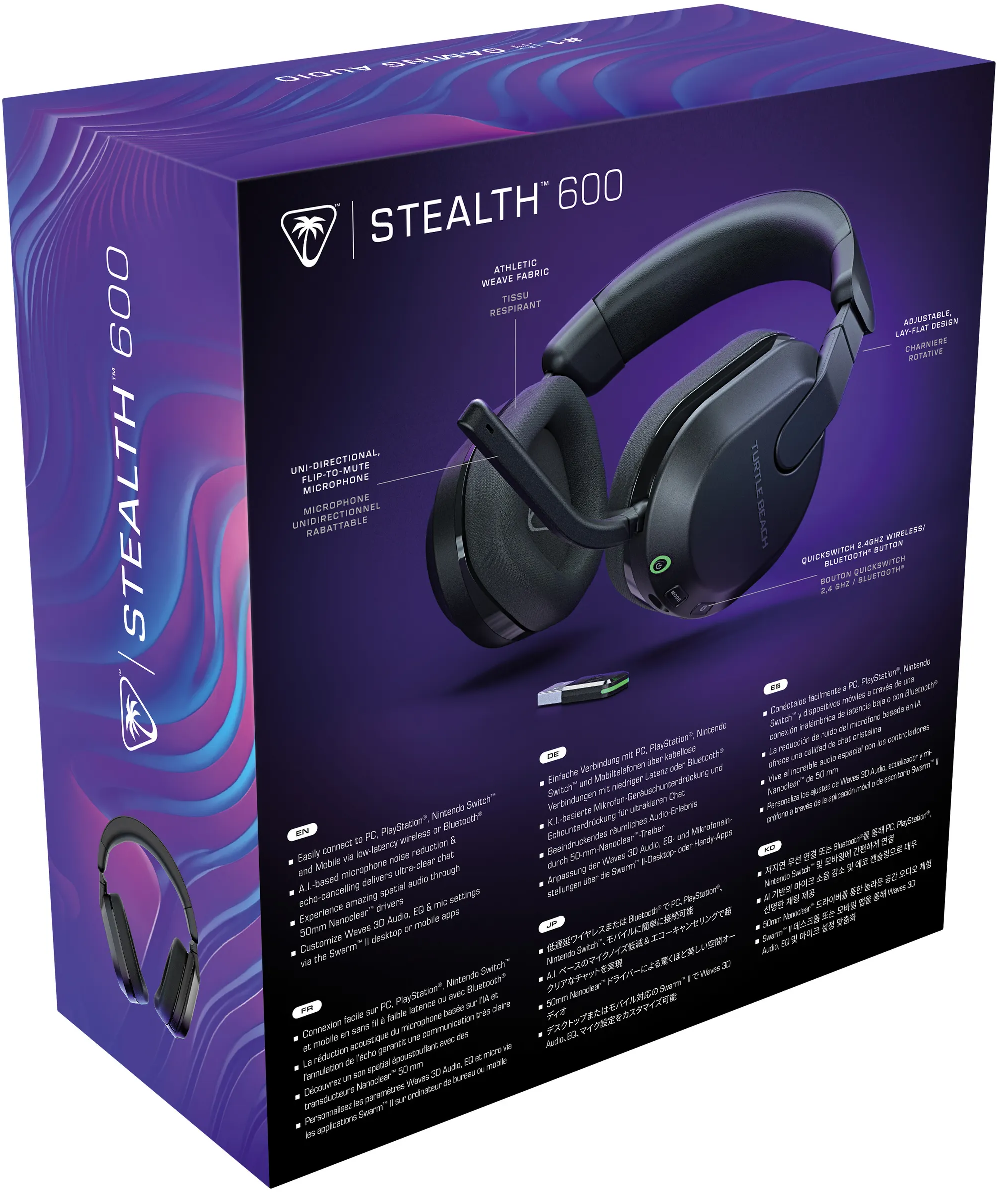 Schwarz-weißes Turtle Beach Headset.