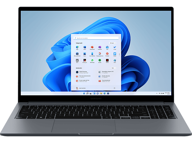SAMSUNG Galaxy Book4 Zwart | 15.6 inch | Intel Core i7 - 16 GB