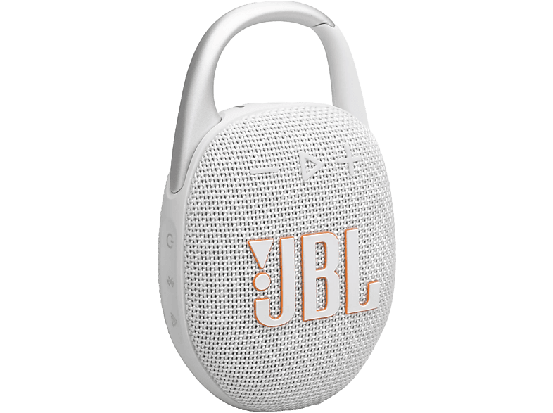 JBL CLIP 5 WHT bluetooth hangszóró, fehér