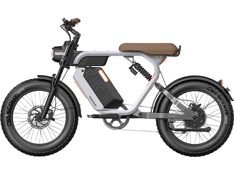 Kuiperbelt Citybike S1 Snowy Grijs (mvs-a-kui-s1-sno)