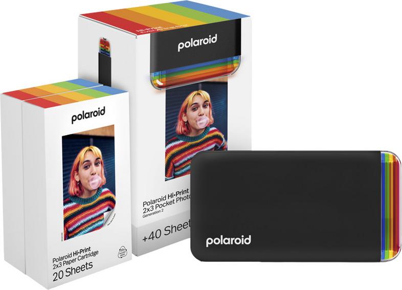 Polaroid Hi-Print 2x3 Gen 2 Pocket Photo Printer Everything Box