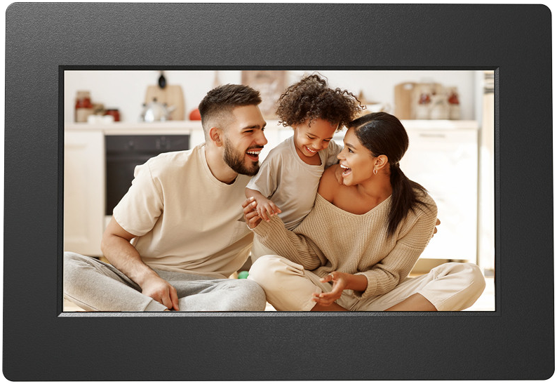 AGFA APF700WIFI digitális képkeret 7", WIFI, videó lejátszás hanggal, 32gb belső memória, frameo APP