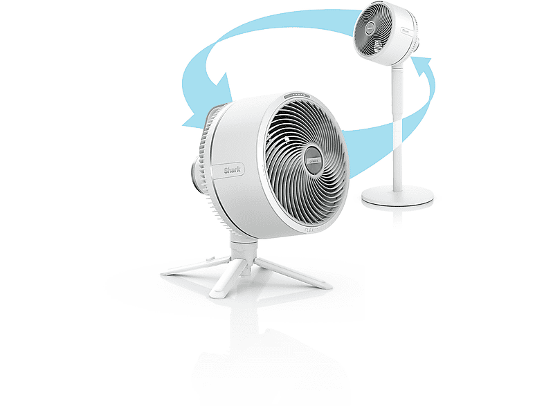 SHARK FA220EU FlexBreeze Ventilator Weiß (36 Watt)