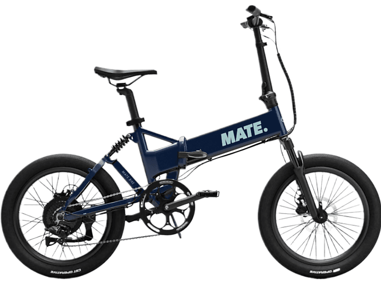 Mate.bike Vouwfiets Fusion Midnight Velocity Blauw (mvs-a-mat-fus-mid)