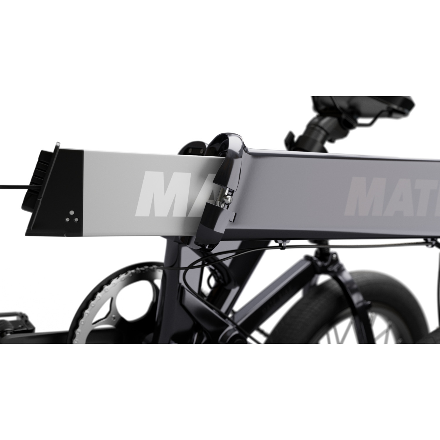 MATE.BIKE Vélo Pliable Fusion Point Dune 250 W Beige (MVS-A-MAT-FUS-POI)
