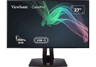 VIEWSONIC VP2768A-4K 27'' Sík 4k 60 Hz 16:9 IPS LED Monitor