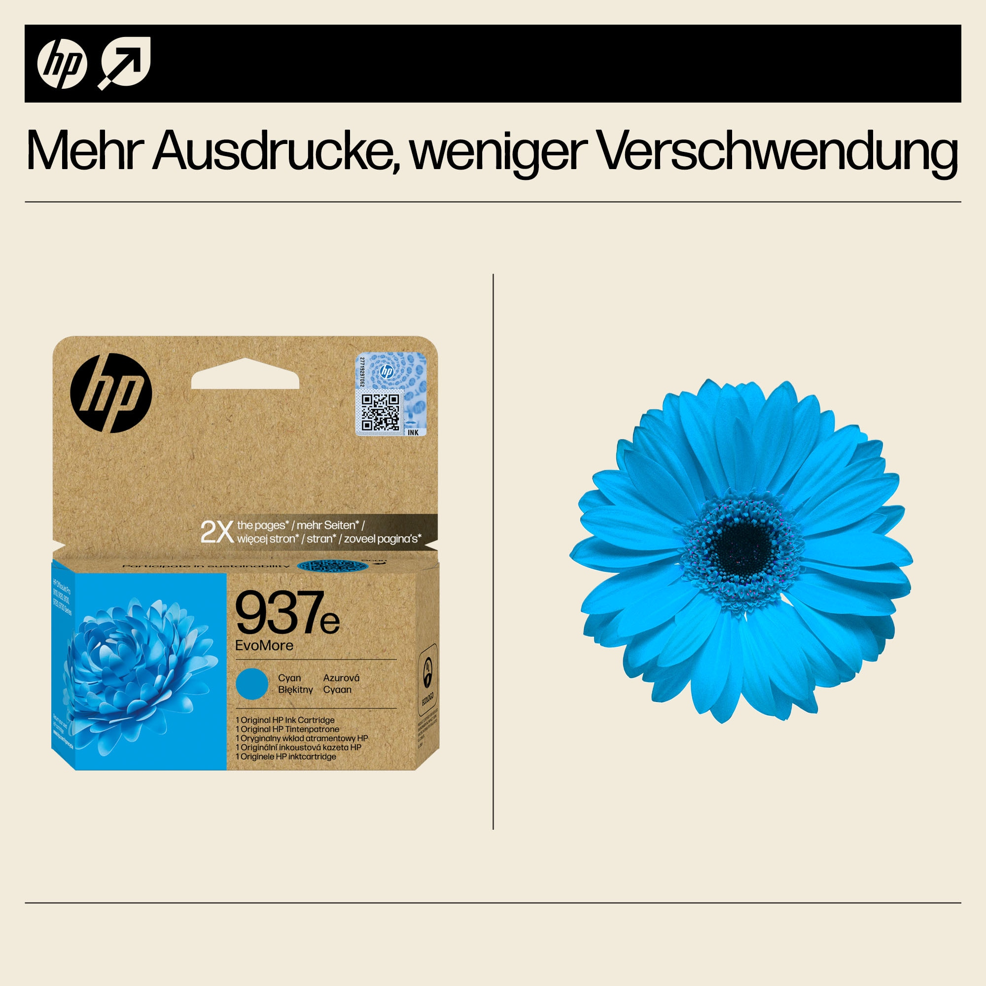 Eine Nährwerttabelle mit Text auf orangefarbenem Hintergrund.
