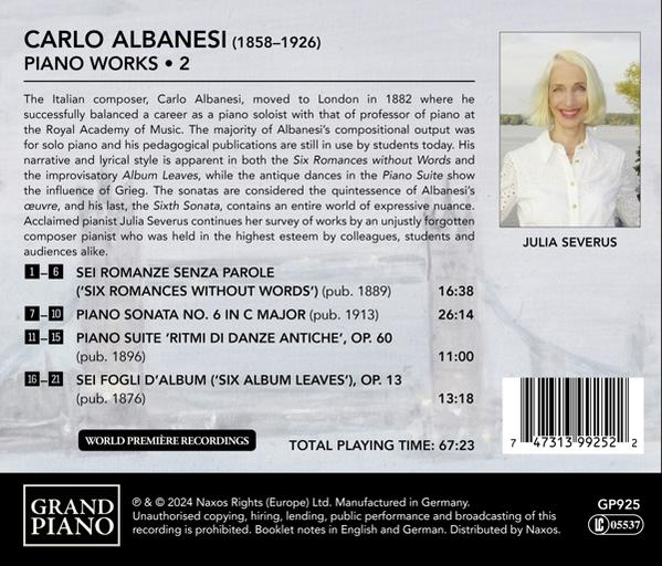 CD-Hülle mit Albumdetails, rechts ein Foto einer blonden Frau.