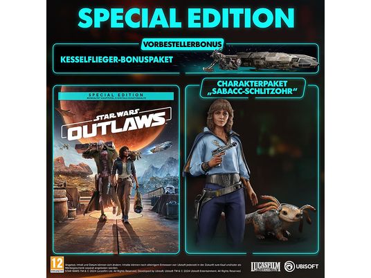 Star Wars Outlaws : Special Edition - [PlayStation 5] - [Allemand, Français, Italien]
