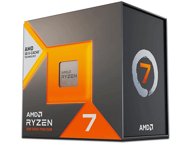 AMD RYZEN 7 7800X3D 4.2GHZ Prozessor, Schwarz | MediaMarkt