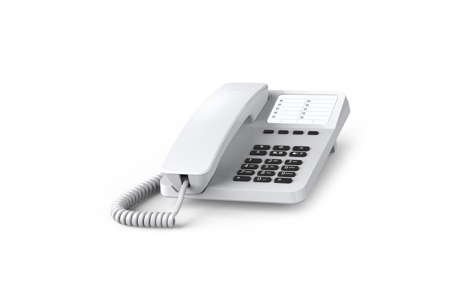 GIGASET Telefono fisso - Gigaset, Telefono analogico con filo