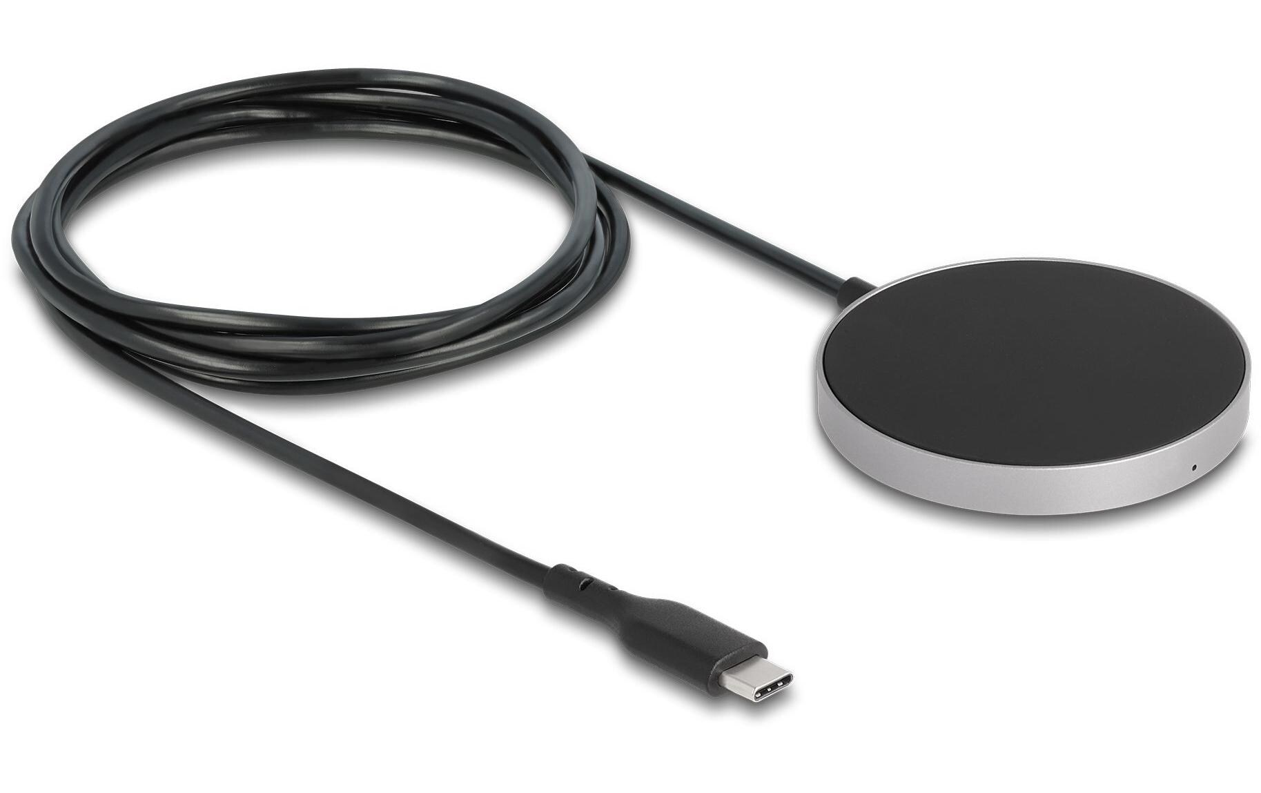 DELOCK 66467 CHARGER PAD BLACK Chargeur sans fil Universal, Noir